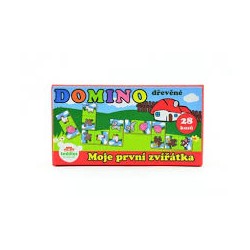 Domino dřevěné - moje první zvířátka