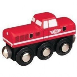 Maxim - Dieselová lokomotiva, červená