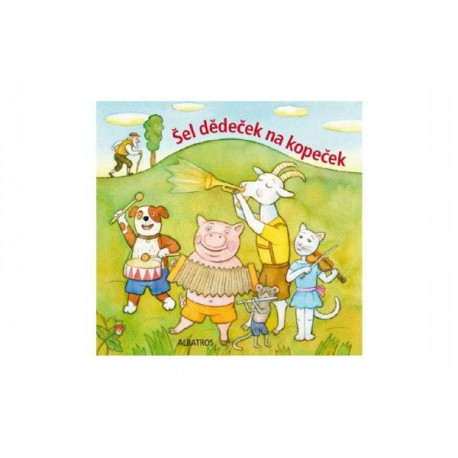 Knížka/Leporelo - Šel dědeček na kopeček