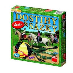 Dostihy a sázky junior - desková hra