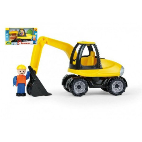 Auto Truckies Bagr - žlutý