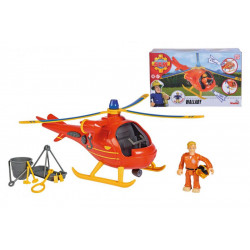 Požárník Sam - Vrtulník Wallaby s figurkou