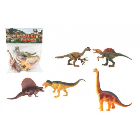 Dinosaurus v sáčku - 16-18 cm, 5 kusů v sáčku