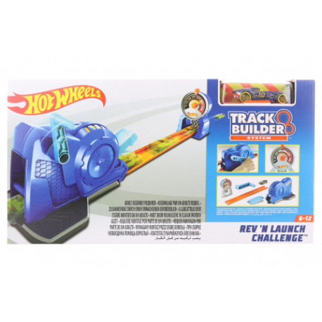 Hot Wheels Track builder rychlostní zkouška FLL02