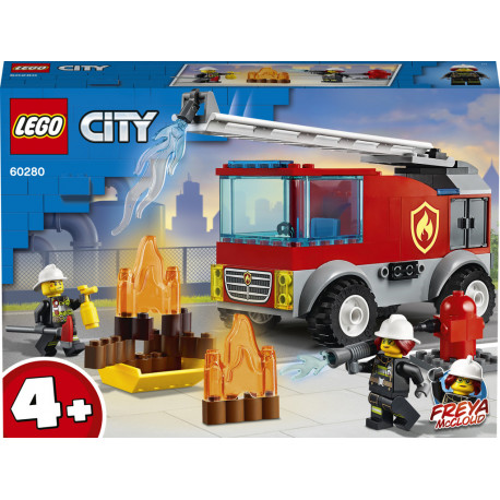 Lego City - Hasičské auto se žebříkem