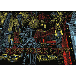 Puzzle New York - svítí ve tmě, 1200 dílků