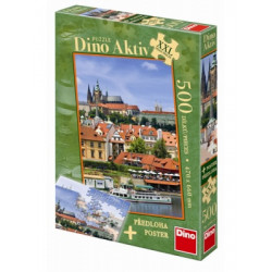 Puzzle Pražský hrad - 500 dílků + předloha