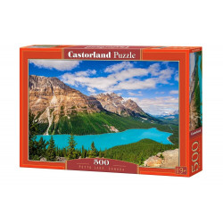 Puzzle Jezero Peyto, Kanada - 500 dílků