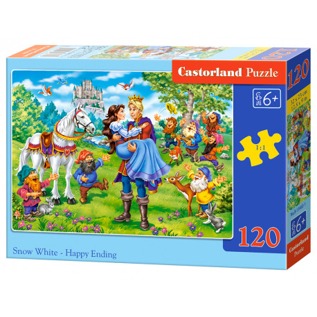 Puzzle Sněhurka - 120 dílků