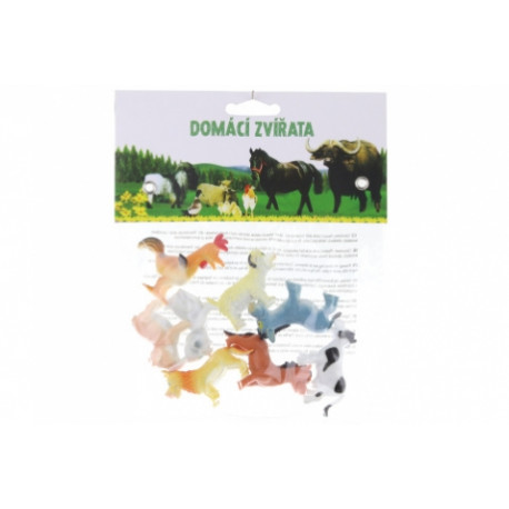 Zvířátka Domácí veselá - mix v sáčku