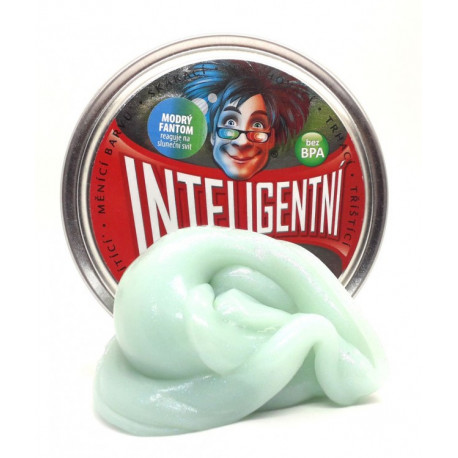 Inteligentní plastelína - Modrý sluneční fantom