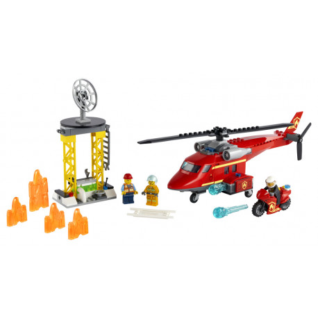 Lego City - Hasičský záchranný vrtulník