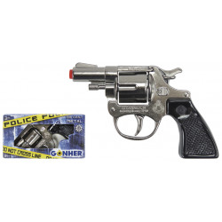 Kapsliková pistole/revolver - kovový