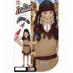 Kostým Indiánka - velikost 140