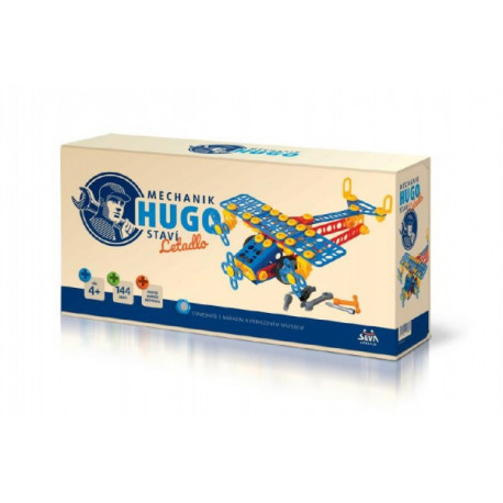 Stavebnice HUGO - Letadlo s nářadím