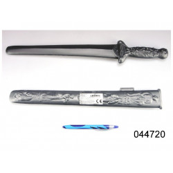 Meč s pochvou - plastový, 55 cm
