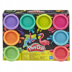 Play-Doh - balení 8 kelímků, neonové barvy