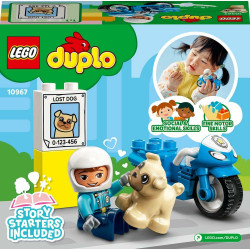 Lego Duplo - policejní motorka