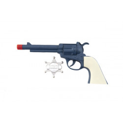 Pistole/Revolver šerif - klapací, plastová