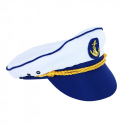Čepice námořník kapitán - dospělá