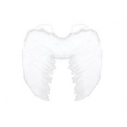 Andělská křídla péřová - bílá