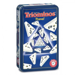 Triominos Travel - plechovka, společenská hra