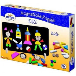 Magnetické puzzle dílky - Děti