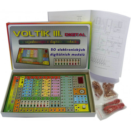 Voltík 3 Digital - elektronická stavebnice Voltík 3 Digital - elektronická stavebnice
