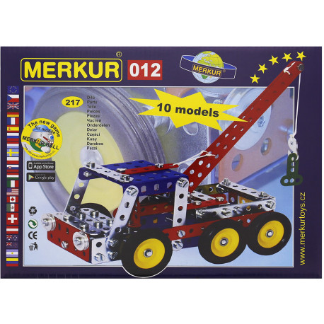 Merkur 012 odtahové vozidlo - kovová stavebnice