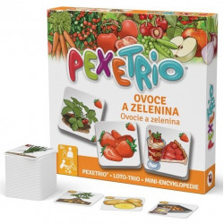 Pexetrio - ovoce a zelenina - karetní hra