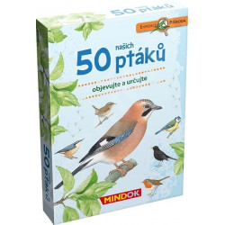 Expedice příroda:  50 ptáků - naučné karty