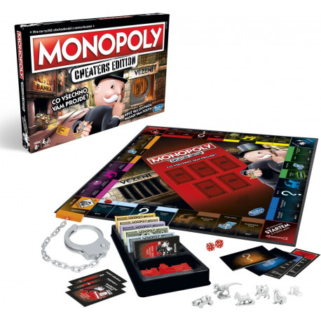 Monopoly - Cheaters edition - společenská hra Monopoly - Cheaters edition - společenská hra