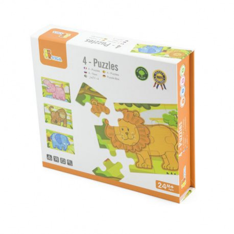 Dřevěné puzzle - Džungle Dřevěné puzzle - Džungle
