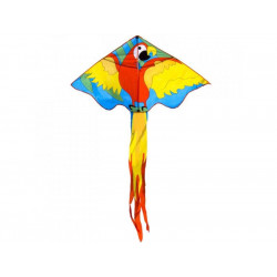 Letající drak nylonový - Papoušek