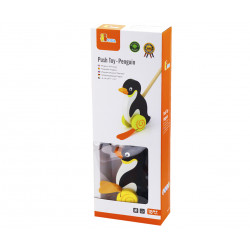 Tahačka/Strkadlo tučňák - dřevěná