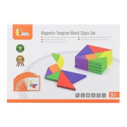 Magnetické tangramy - dřevěné