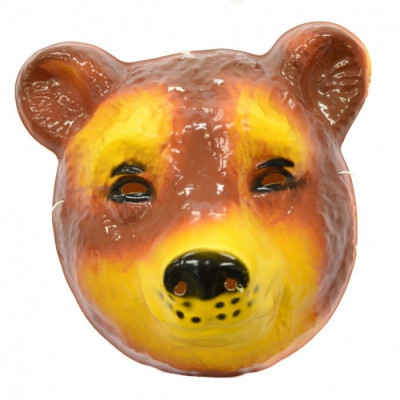 Maska Medvěd - plastová