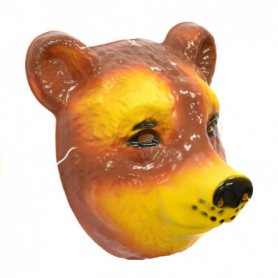 Maska Medvěd - plastová