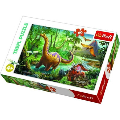 Puzzle - Dinosauři, 60 dílků