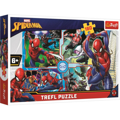 Puzzle - Spiderman zachraňuje, 160 dílků