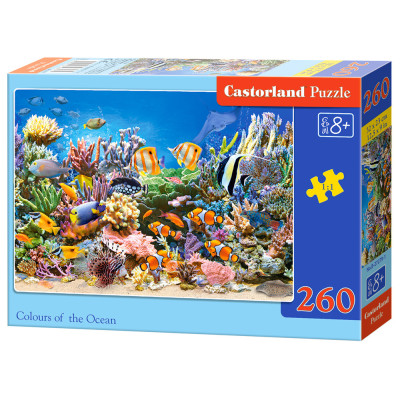 Puzzle - Barvy oceánu, 260 dílků