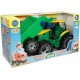 Traktor s vozíkem/vlekem - zelený