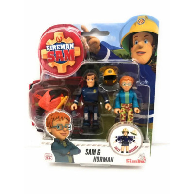 Požárník Sam - plastové postavičky
