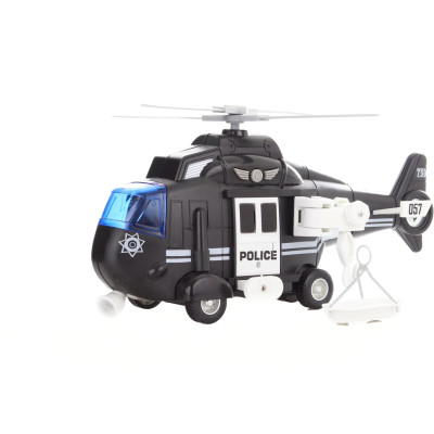 Helikoptéra Policie - světlo, zvuk