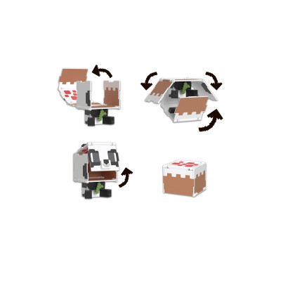 Minecraft 2 v 1 - Panda a dort