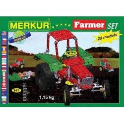 Merkur farmer 20 modelů - kovová stavebnice