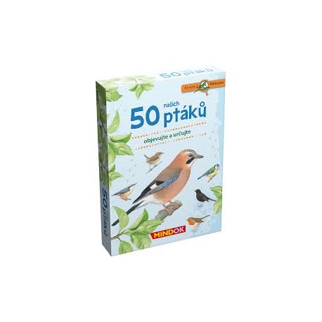 Expedice příroda:  50 ptáků