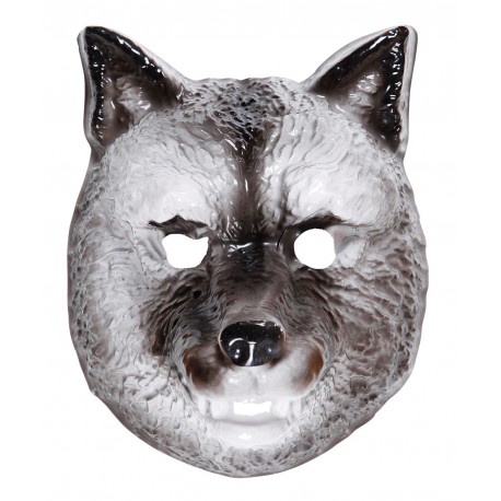Maska Vlk - dětská, plastová