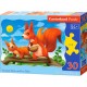 Puzzle - Veverka a její miminko, 30 dílků, tvarované