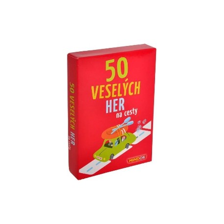 50 Veselých her na cesty - karetní hra 50 Veselých her na cesty - karetní hra